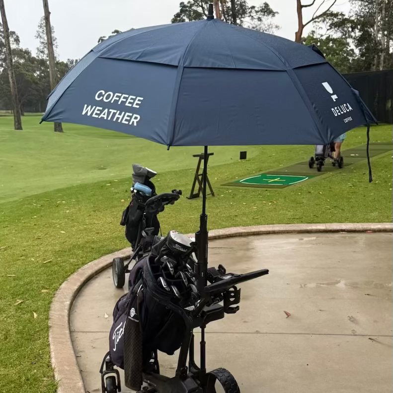 Deluca Coffee Weather Golf Umbrella