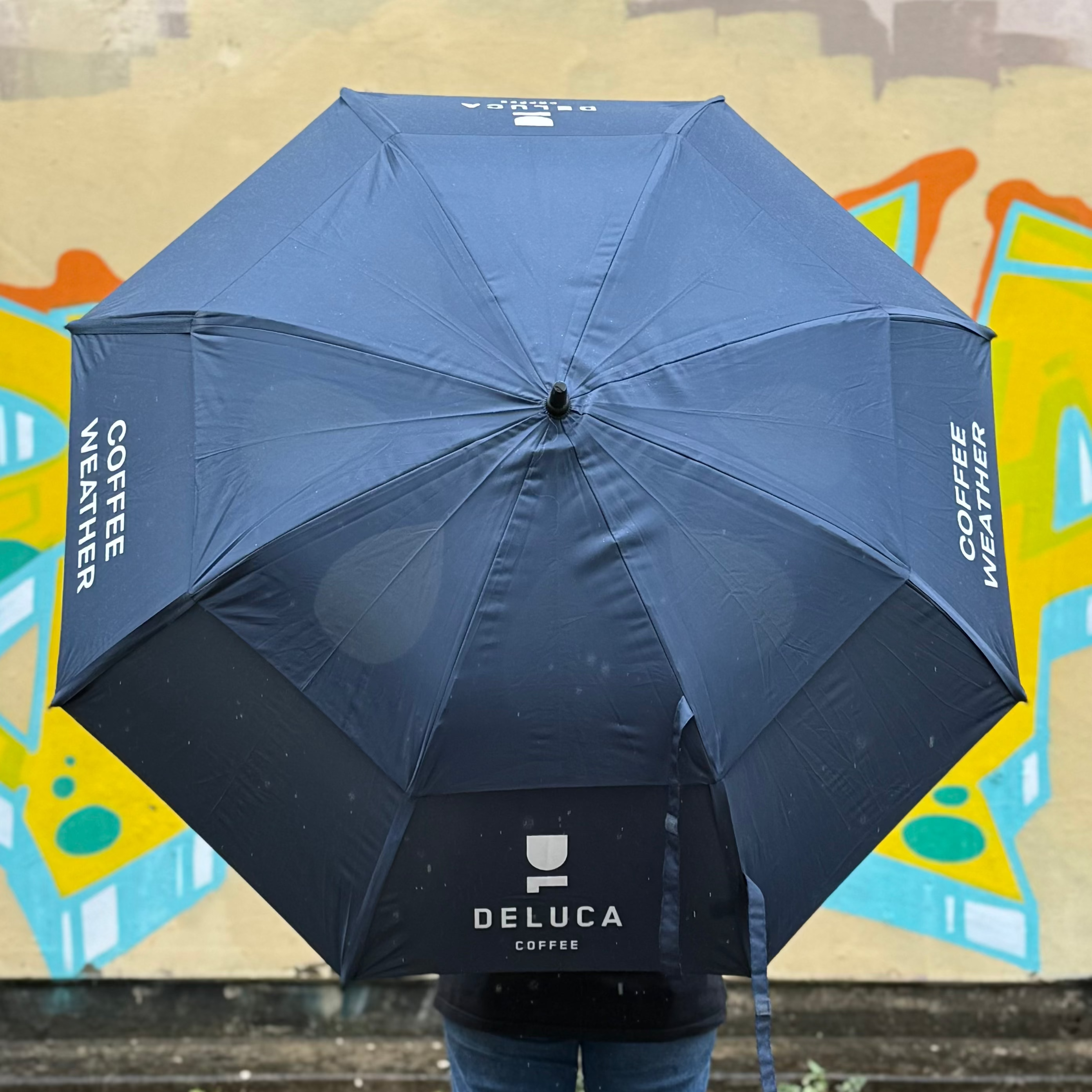 Deluca Coffee Weather Golf Umbrella